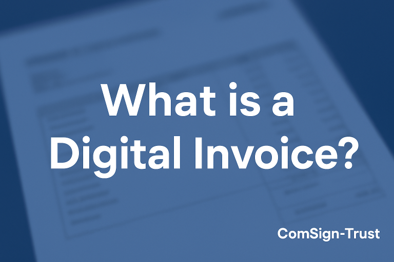 what is a digital invoice